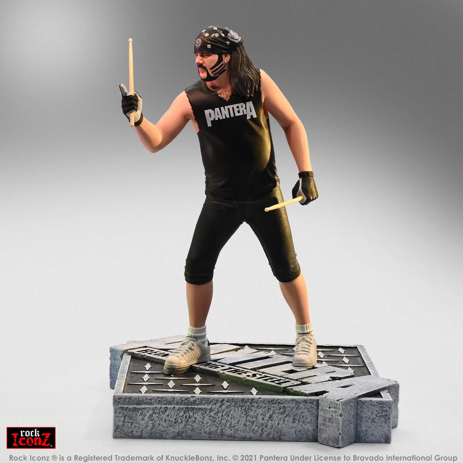 Pantera Vinnie Paul (Reinventing the Steel) KnuckleBonz Statue
